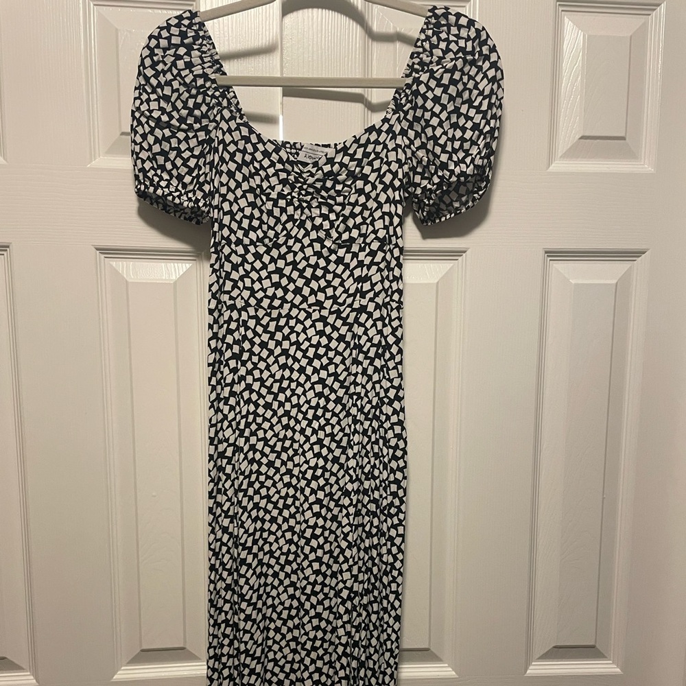 & other stories black and white dress size 2